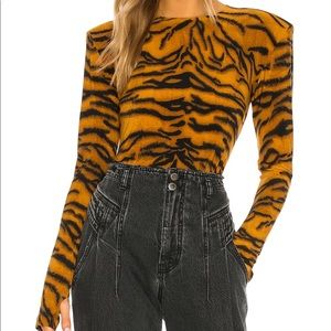 Norma kamali Shoulder pad long sleeve